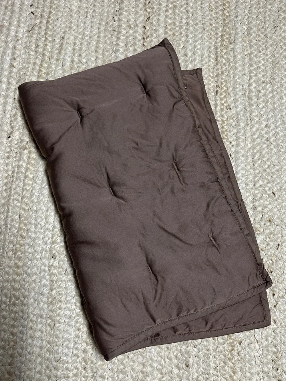NEW Casaluna Dark Brown Rayon from Bamboo Quilt Pillow Sham, Standard